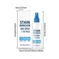 thumbnail image 5 of cpengpj Clothing Stain Remover Spray 1-Piece 3.4 oz, Powerful Stain Removal Gentle on Hands No Soaking Required, Suitable for Various Fabrics for Daily Clothing Care and Household Use, 5 of 9