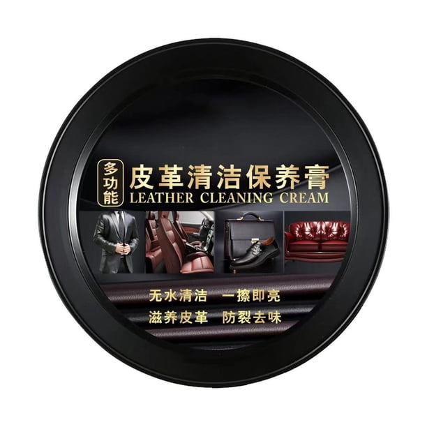 Cuidado y limpieza del automóvil Crema multifuncional para limpieza y mantenimiento de cuero 160 g Cera para rayones