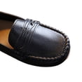 thumbnail image 5 of Willtoo Girl Boy's Dress Shoes Slip-On Penny Loafers Casual Back to School Style for Toddler/Little Kid/Big Kid, 5 of 7