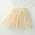 thumbnail image 2 of KAUOD Girls Mesh Tulle Tutu Skirts Cute Flower Tiered Pleated Skirt Kids Toddler Ballet Dance Party Short Dress, 2 of 5