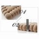 thumbnail image 5 of Soft Plush Chair Cushion - Thick and Comfortable Biscuit Shape Seat Pad for Office, Dining Room, Sofa (Beige, 40x45cm) Banmo, 5 of 5