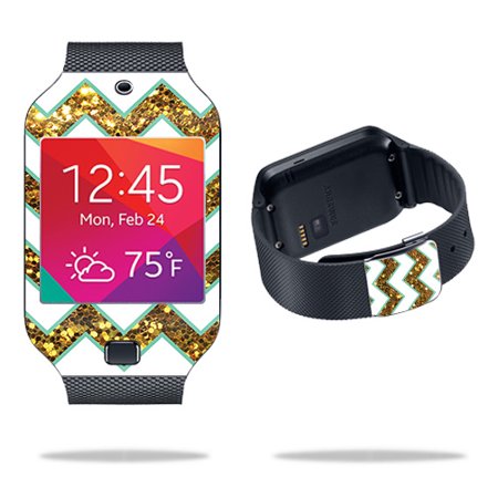 Skin For Samsung Galaxy Gear 2 Neo Glitzy Chevron skin for samsung galaxy gear 2 neo glitzy chevron