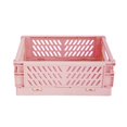 thumbnail image 1 of Mini Boîte de Rangement Pliable en Plastique pour Étudiants Panier de Rangement de Bureau Panier de Rangement pour Articles Ménagers, 1 of 4