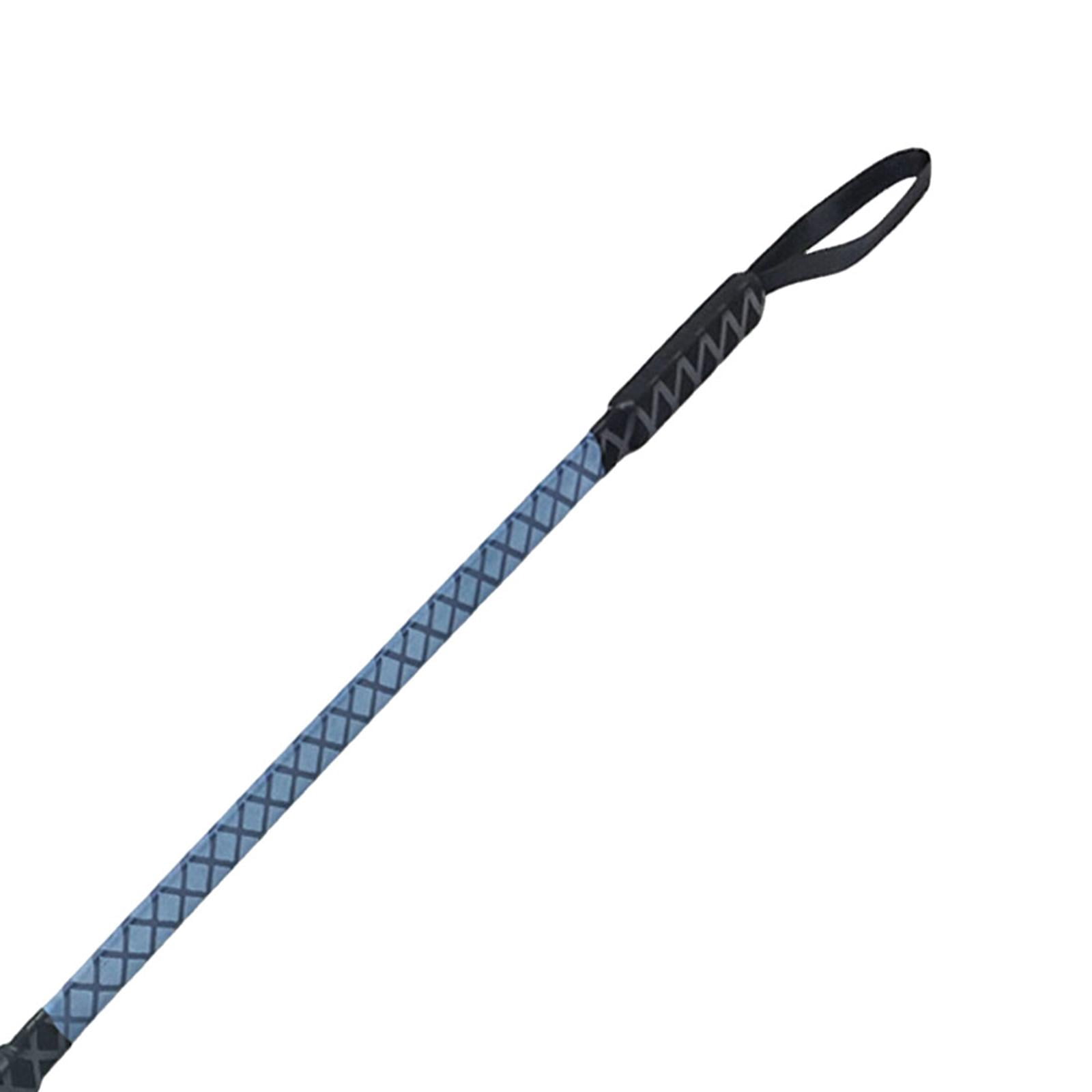 Spring Power Bar Upper Body Exerciser Chest Resistance Bar Trainer Fitness Workout Equipment Heavy Duty for Women Men 50kg Blue 70cm