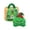 Elf Hat Dumpling Plush Toy-Green * 1 Piece, variant on RMS Crazy Fun Plush The Viral Mystery Dumpling, Mystery Blind Pack Fluffy Plush Toy, Novelty Stuffed Dumpling Gift for Children