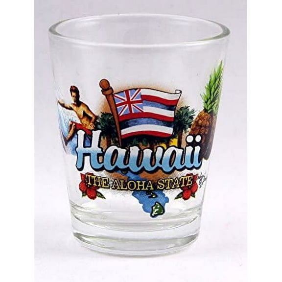 Hawaii Aloha State Elements Shot Glass