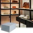 thumbnail image 6 of 50% off,Transparent Plastic Shoe Box Organizer Shoe Box Flip Lid Drawer Shoe Box Household Shoe Organizer Thickened, 6 of 6