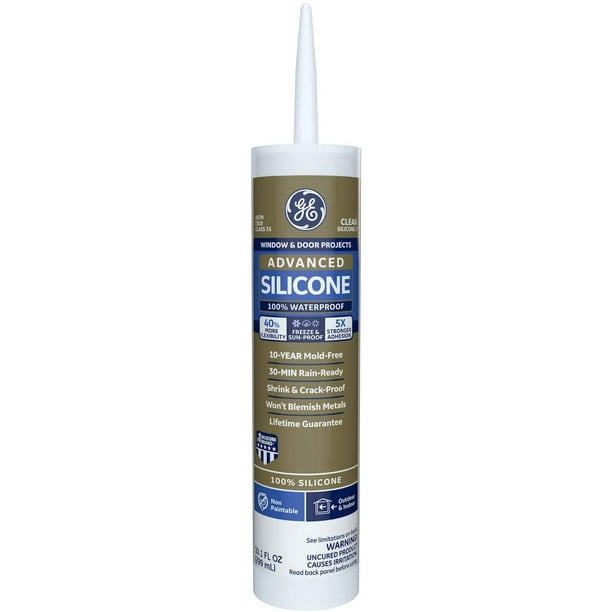 GE Sealants & Adhesives GE5000 Advanced Silicone 2 Window & Door
