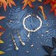 thumbnail image 3 of Kit para hacer joyas de latón chapado en oro de 18 quilates (240 piezas) 60 puntas de cuentas abiertas 60 protectores de alambre 60 cierres a presión 60 extremos de engarce plegables, 3 of 7