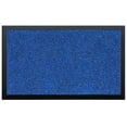 thumbnail image 1 of Accueil et Plus 14DBL0408 Tapis de Porte/entrée en Teton, 4' x 8', Bleu Foncé, 1 of 1