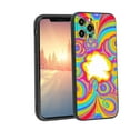 thumbnail image 1 of Compatible with iPhone 12 Pro Phone Case, Abstract-Psychedelia-Hippie-12 Case Silicone Protective for Teen Girl Boy Case for iPhone 12 Pro, 1 of 1