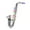 Silver B, variant on lionlar Musical ABS Simulation 8 Tones Saxophone Wind Instruments for Gifts Gold1