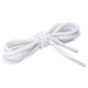 thumbnail image 2 of 2 Pares De Cordones Redondos Gruesos Unisexo Colores Sólidos Para Zapatos De Cuero Blanco 160 cm/63, 2 of 4