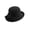 Black, variant on MEICHEN Women's Winter Elegant Cloche Hat Solid Color Bowler Hat Fall Fashion Soft Bucket Hat 1920s Accessories for Women