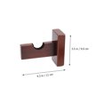 thumbnail image 2 of BESTYASH 2Pack Wall Mounted Baseball Bat Rack for Home Decor with x 9 x 4.5 in, 2 of 8