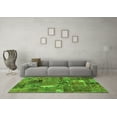 thumbnail image 3 of Ahgly Company Indoor Rectangle Patchwork Green Transitional Area Rugs, 2' x 3', 3 of 4