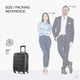 thumbnail image 3 of Maleta Samsonite Omni PC Hardside de 20 pulgadas, negra con giratoria, 3 of 6