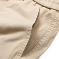 thumbnail image 5 of CaComMARK PI Cargo Shorts for Men Casual Workwear Shorts Loose Summer Outdoor Sports Pants Half Shorts Pants Khaki 16(4XL), 5 of 6