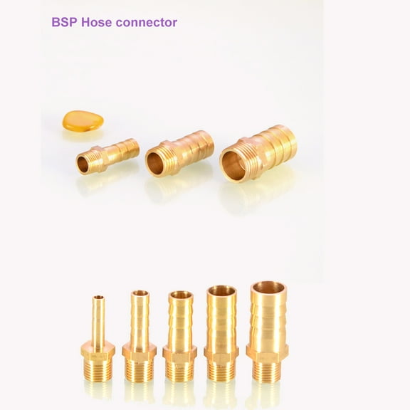 tooloflife BSP Hose Fitting Connector Connector Quick Release Home Garden Water Connect Size 1/8”×6mm