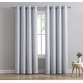 thumbnail image 1 of Faux Linen Single Window Panel, 1 of 3