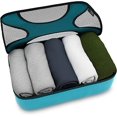 thumbnail image 4 of Pak - 5 Set Packing Cubes - Travel Luggage Organizers with Laundry Bag, 4 of 6