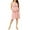 Pink, variant on Zwiiyzr Pregnant's Clothing Nursing Nightgowns for Women Breastfeeding Sleeveless Suspender Dress with Waist Belt Pink