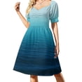 thumbnail image 2 of 2024 Deep Blue Dress dress party night Dance dresses Women's evening dress, 2 of 7