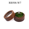 thumbnail image 4 of YongCo Wood Jewelry Box Rings Display Case Jewellery Organiser Storage Chest For Proposal Engagement Wedding Rings Display Case, 4 of 20