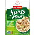 thumbnail image 2 of Familia Swiss Muesli Cereal, MMF7&nbsp;0g Added Sugar, Energy-Packed Cereal with Raisins, Hazelnuts and Almonds, 29 Ounce Box (Pack of 2), 2 of 3