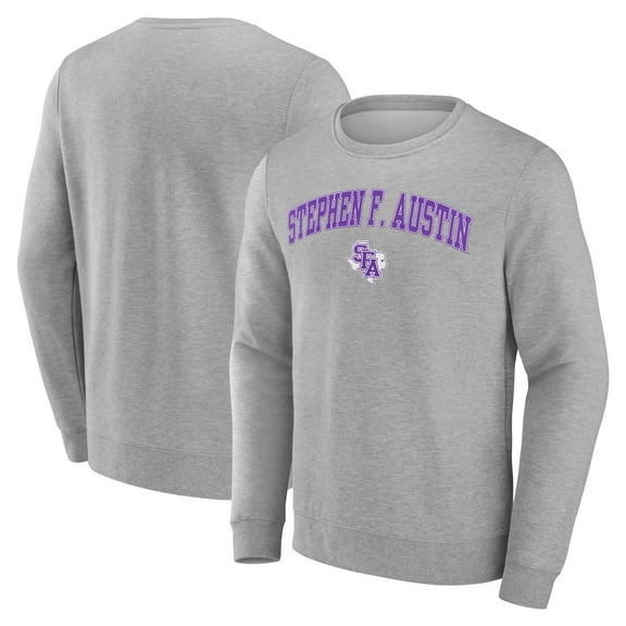 Men's Gray Stephen F Austin Lumberjacks Campus Sweatshirt