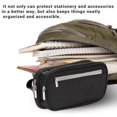 thumbnail image 2 of Pencil Case, Large Capacity Pencil Cases Pen Bag Pouch Holder Travel Cosmetic Make Up Bag Pouch Cab, 2 of 5