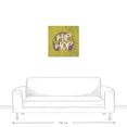 thumbnail image 3 of Creative Products Hip Hop Music  24x24 Canvas Wall Art, 3 of 5