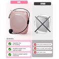 thumbnail image 4 of Amplificador de voz SHIDU Teachers con megáfono, 10 W, 1800 mAh, 4 of 8
