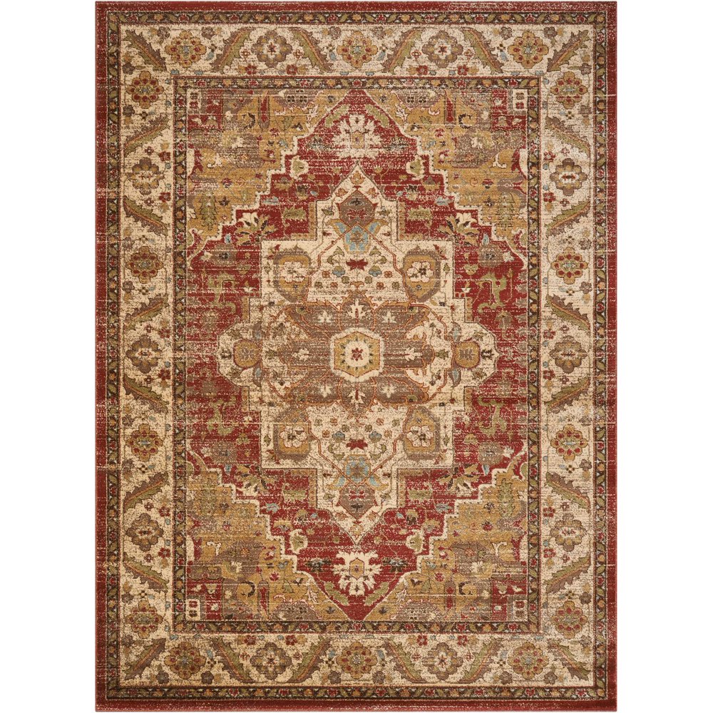 Nourison Delano Brick Area Rug