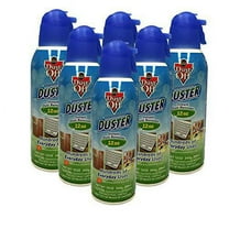 Dust-Off Compressed Gas Duster, 12 oz, 6 Count