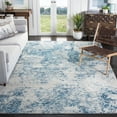 thumbnail image 2 of SAFAVIEH Brentwood Ainslee Abstract Area Rug, Ivory/Navy, 8' x 8' Square, 2 of 12