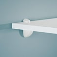 thumbnail image 3 of Dolle 3 in. H X 1 in. W X 1.6 in. D White Metal Shelf Clips, 3 of 4