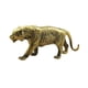 thumbnail image 5 of Estatua de tigre de latón, mini escultura de tigre, figura de animal única y liviana, estatua coleccionable para mascotas de té para interiores,, 5 of 8