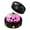 Hot Pink #49, variant on Halloween Pumpkin Squishy Toy with Mini Steamer Basket,Glitter Jack-O'-Lantern Squeeze Toy,Spooky Party Favors Goodie Bag Fillers