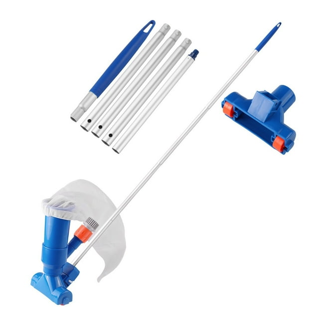 Mini Portable Swimming Pool Vacuum Cleaner , for Swimming Pool Cleaning Accessories with 5 Section Pole ,Amazing Filtration Performance