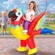 thumbnail image 4 of Disfraz de loro inflable KOOY para fiesta de Halloween para adultos, 4 of 8