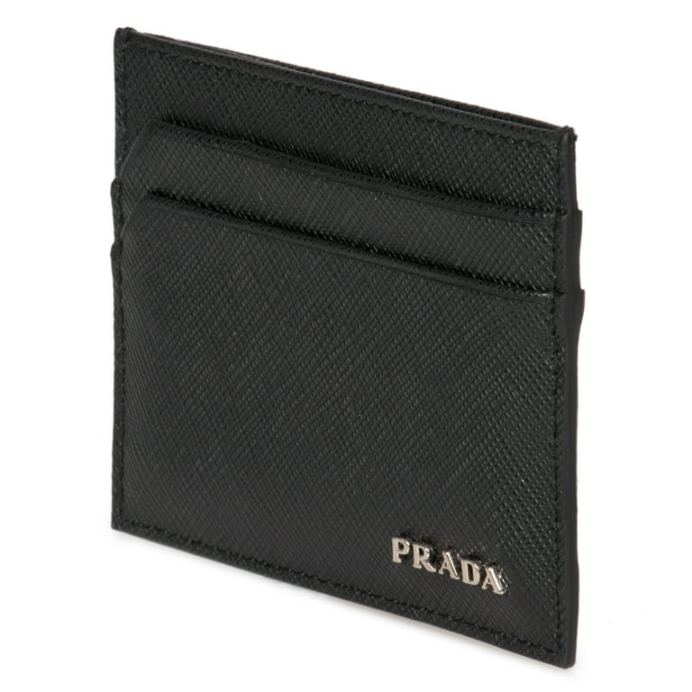 Prada PRD-WALL-2MC149-C5S-F0002 Saffiano Leather Card Holder,