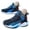 Black, variant on Kid's Basketball Shoes Boys Sneakers Trainers Comfort High Top Basketball Shoes(Little Kid/Big Kid) Blue,13.5