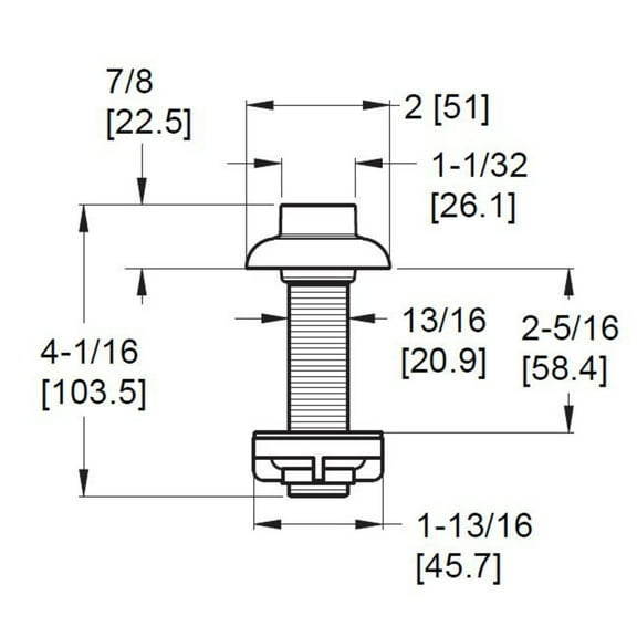 Pfister Bathroom Part 961-004Y Tuscan Bronze