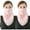 E, variant on Mask 2 Pack Women Sun Mask Chiffon Neck Gaiter Sun Proof Face Mask Outdoors B