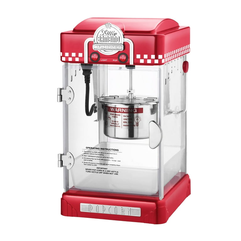Amazon.com: Little Bambino Popcorn Machine - 2.5oz Tabletop
