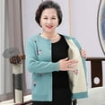 thumbnail image 2 of LOVE DOCK High Quality LOVE DOCK XL-4XL Plus Size Grandma Knitting Sweater New Middle-aged And Old Women Sweater Cardigan, 2 of 5