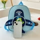 thumbnail image 2 of Bolsa Para La Escuela Mochila de avión para niños con dibujos animados de animales, bonita y cómoda Bolso de preescolar (azul cielo), 2 of 7