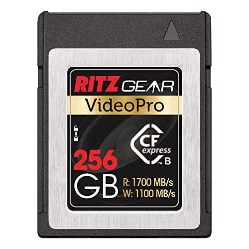 Ritz Gear Video Pro CFExpress Card 256GB Type B (1550/550 R/W)