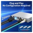 thumbnail image 3 of 4 Port 2.5G & 2 Port 10G SFP+ Switch, Smart Plug and Play Hub, 3 of 6